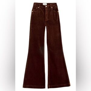 ROLLA'S Rich Brown East Coast Flare Corduroy Pants